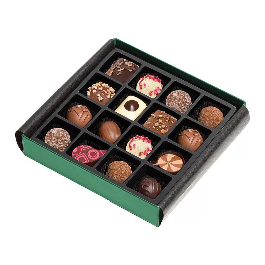 Hot 16 Assorted Fine Chocolates & Truffles Gift Box Toppings
