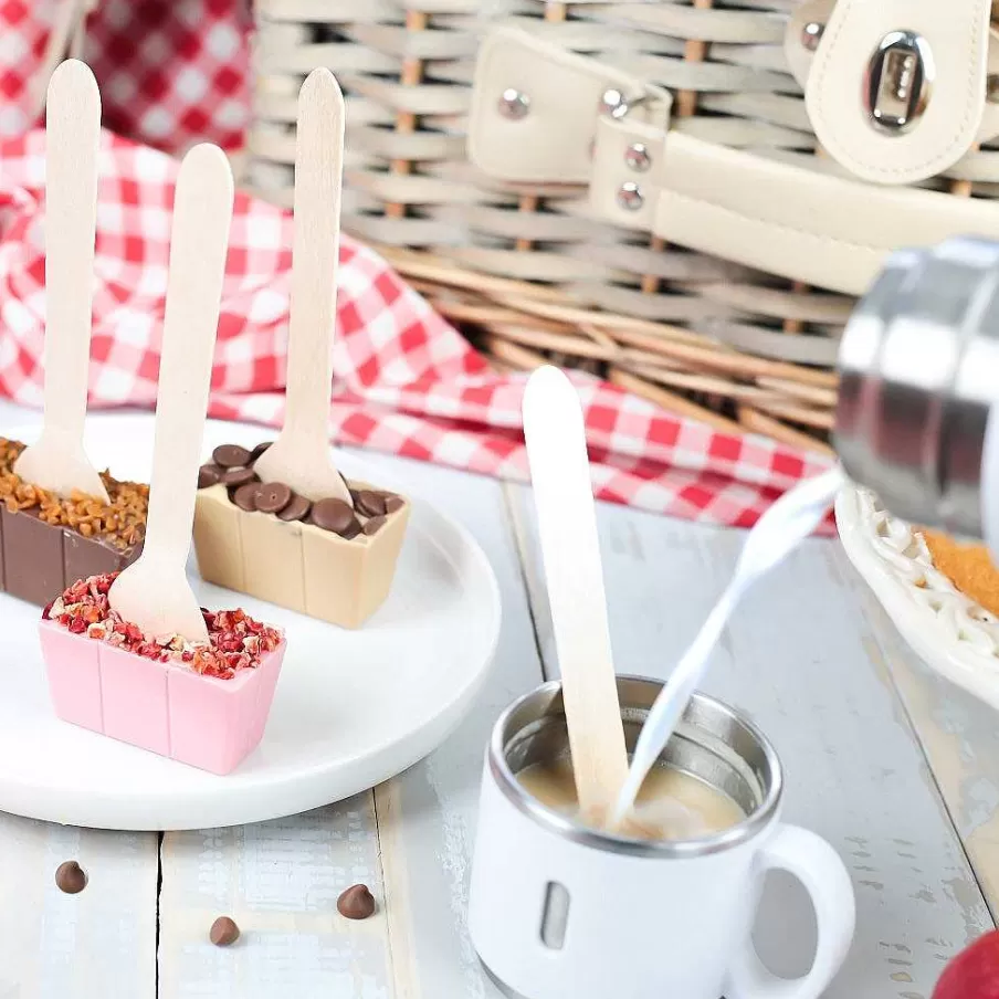 Fashion Best Of British Millionaire'S Shortbread Hot Chocolate Spoon Best Of British