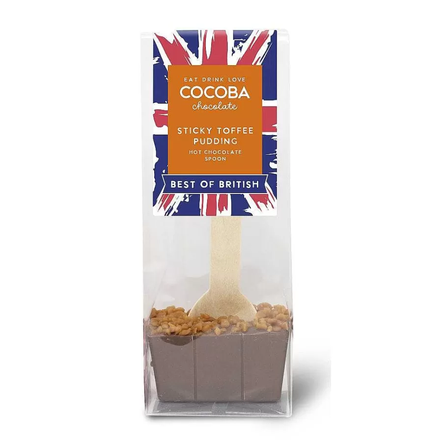 Online Best Of British Sticky Toffee Pudding Hot Chocolate Spoon Best Of British