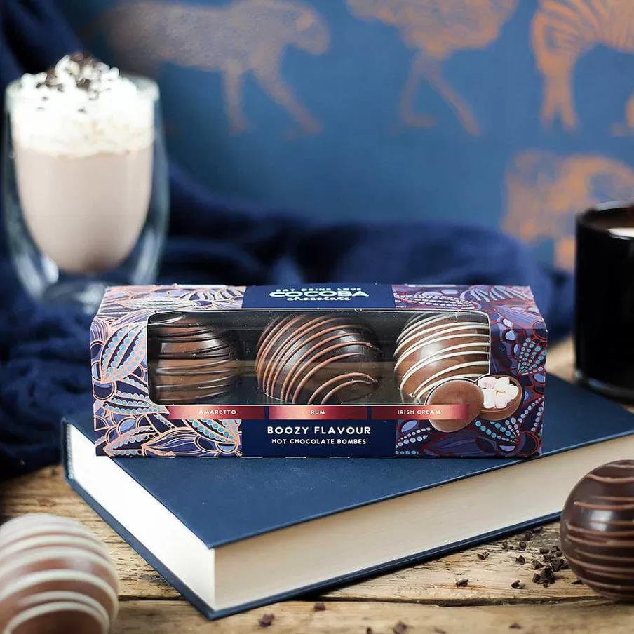 Outlet Boozy Flavoured Hot Chocolate Bombes (3 Bombes) Hot Chocolate Bombs