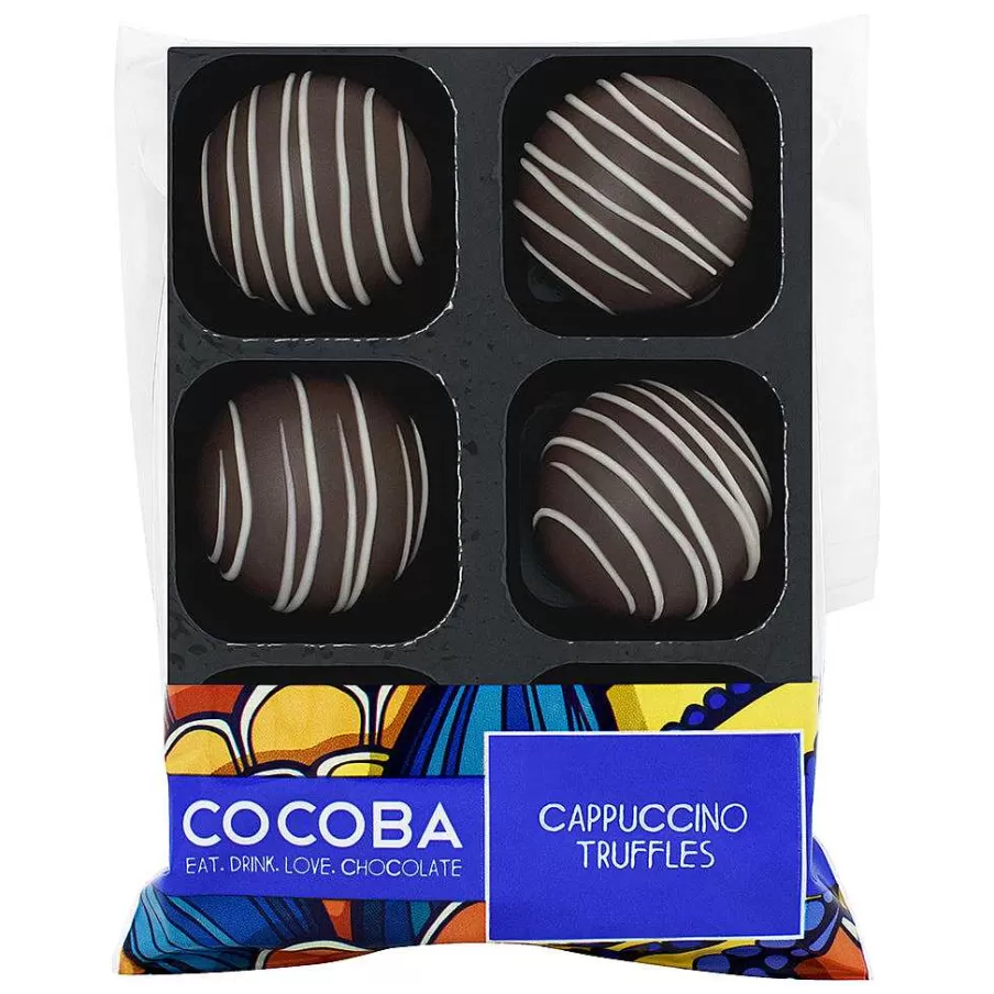Store Cappuccino Chocolate Truffles (6 Truffles) Toppings