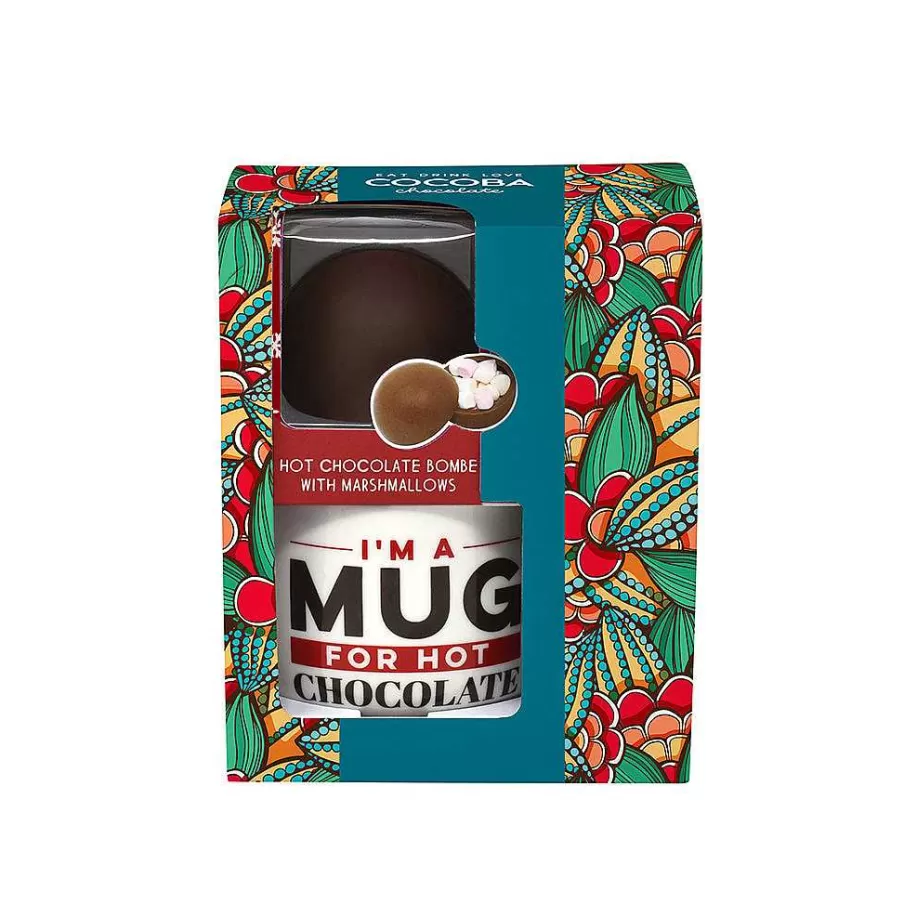 Best Sale Christmas Hot Chocolate Bombe & Mug Gift Set Hot Chocolate Bombs