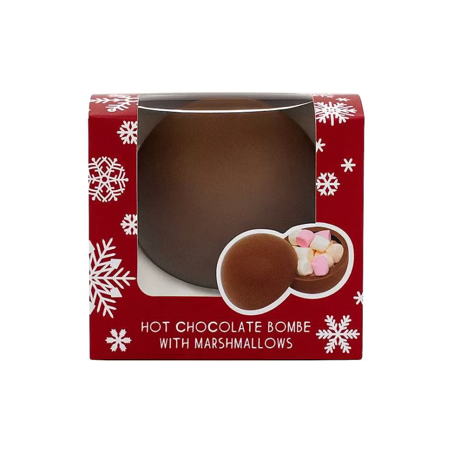 Cheap Christmas Hot Chocolate Bombe In A Box (Single) Hot Chocolate Bombs