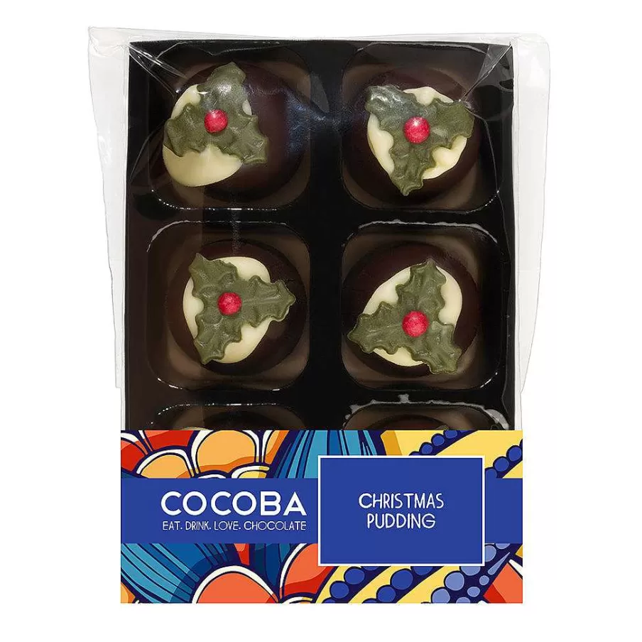 Flash Sale Christmas Pudding Truffles (6 Truffles) Toppings