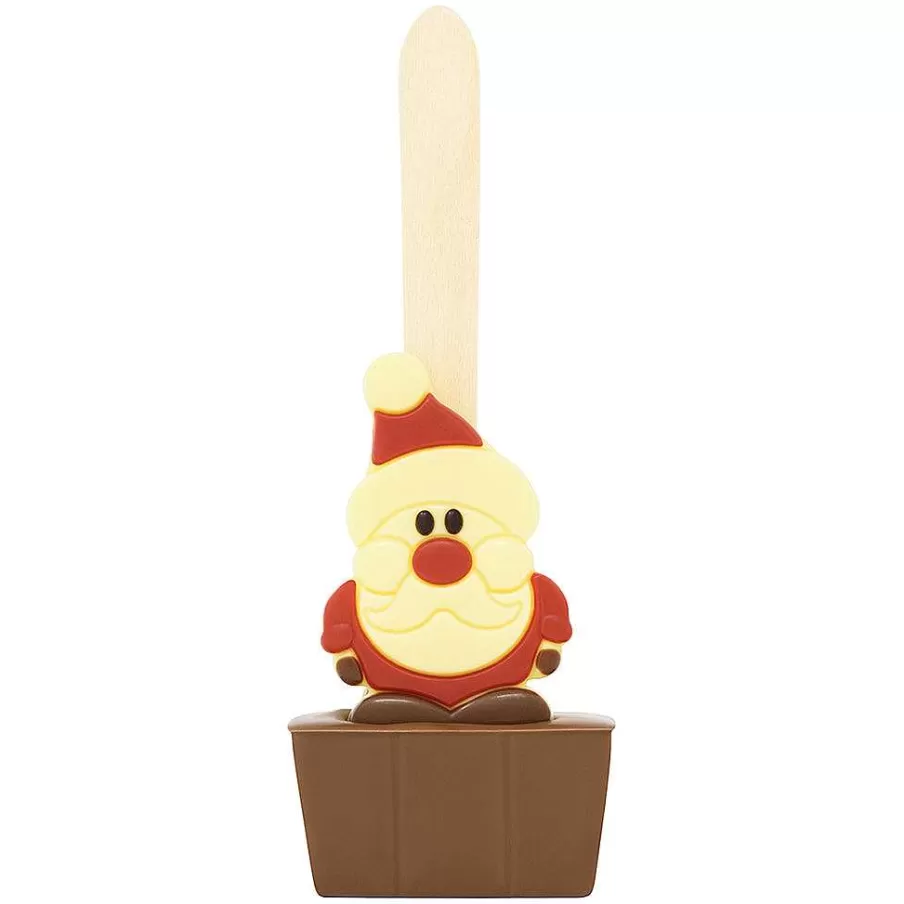 Outlet Christmas Santa Milk Chocolate Hot Chocolate Spoon Hot Chocolate Spoons