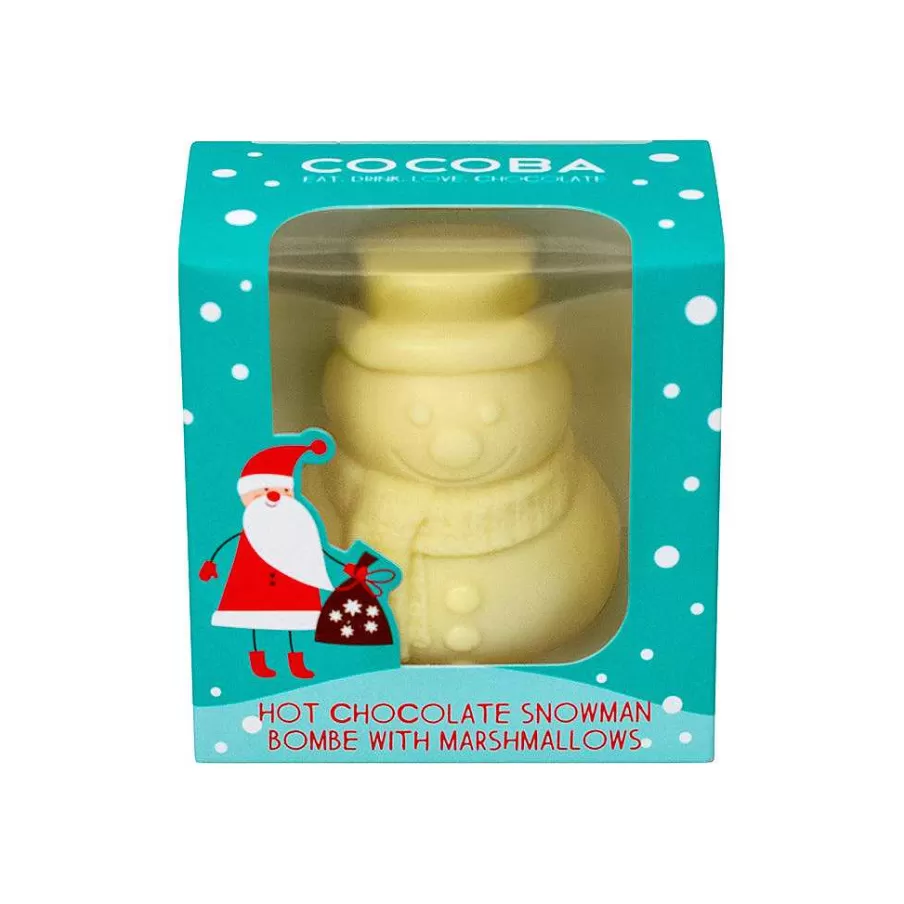 Hot Christmas Snowman Hot Chocolate Bombe (Single) Hot Chocolate Bombs