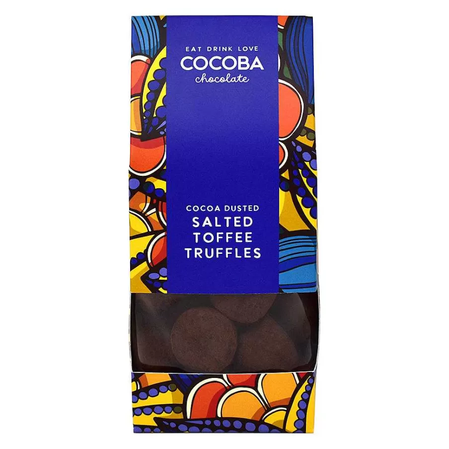 Flash Sale Cocoa Dusted Salted Toffee Truffles Toppings