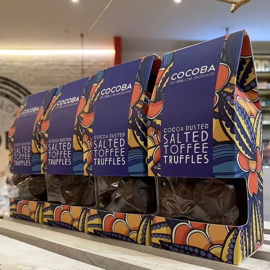Flash Sale Cocoa Dusted Salted Toffee Truffles Toppings