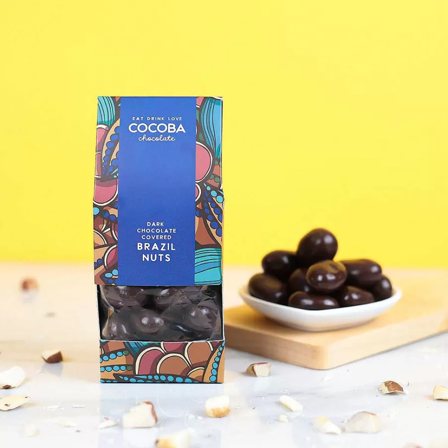 New Dark Chocolate Covered Brazil Nuts Chocolate Truffle Boxes