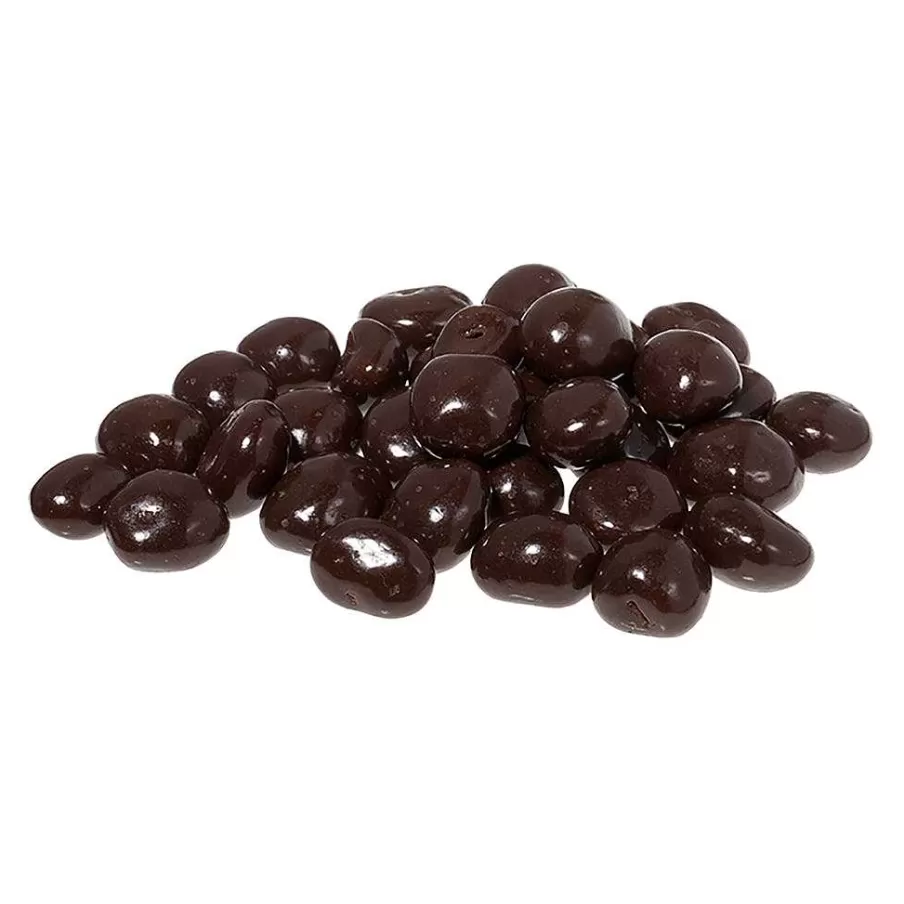 Hot Dark Chocolate Covered Coffee Beans Bag Toppings