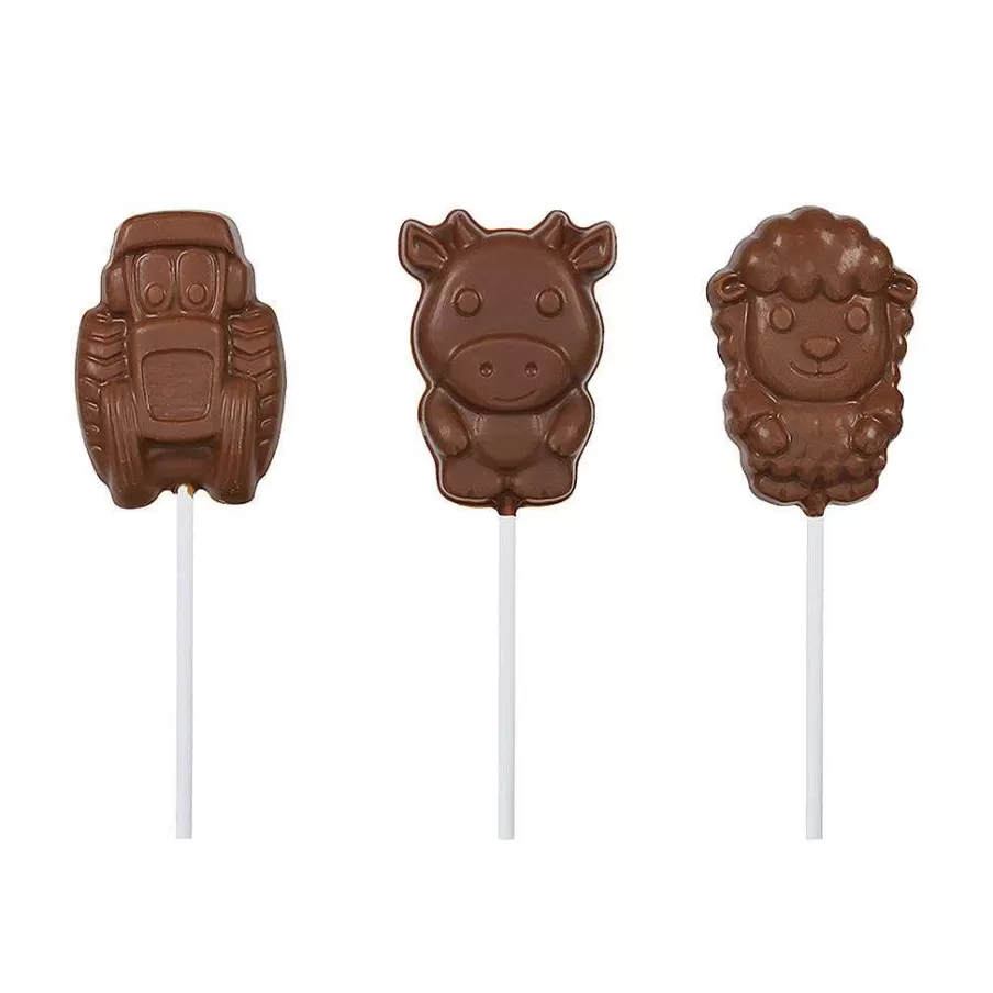 Flash Sale Farmyard Lollipop Multipack (6 Lollipops) Party Bag Fillers