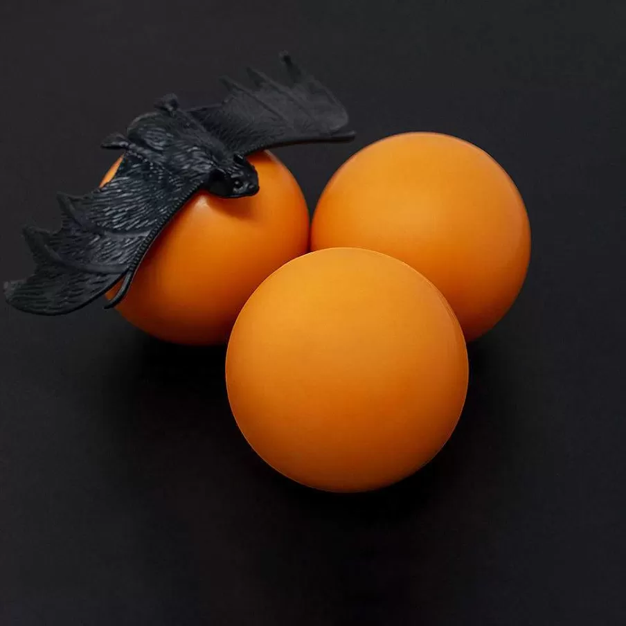 New Halloween Orange Hot Chocolate Bombes With Marshmallows (3 Bombes) Hot Chocolate Bombs
