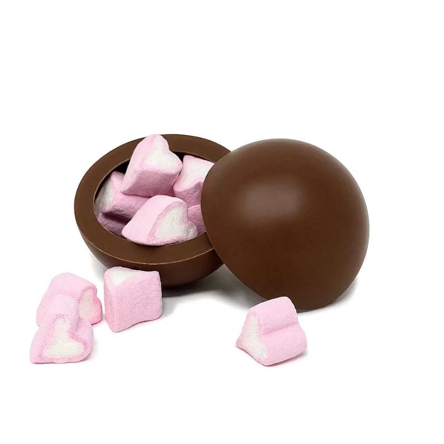 Outlet Hot Chocolate Bombe With Heart Marshmallows (Single) Hot Chocolate Bombs