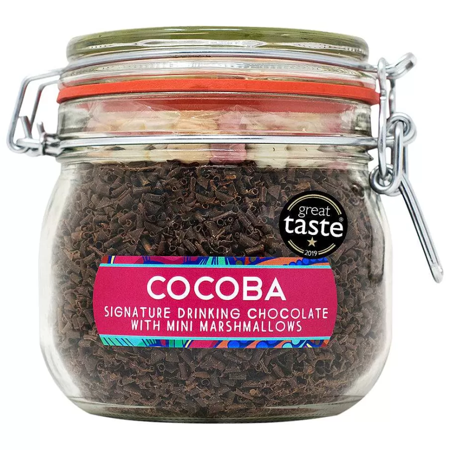 Clearance Hot Chocolate Jar With Mini-Marshmallows Hot Chocolate Flakes