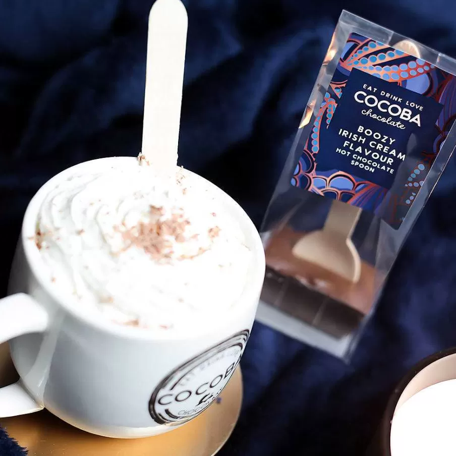 Online Irish Cream Flavoured Milk Hot Chocolate Spoon Hot Chocolate Spoons