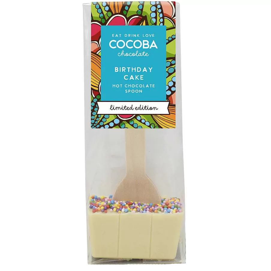 Store Limited Edition Birthday Cake Hot Chocolate Spoon Hot Chocolate Spoons