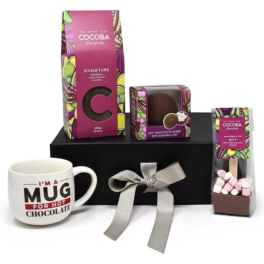 Hot Luxury Hot Chocolate Gift Set Hot Chocolate Spoons