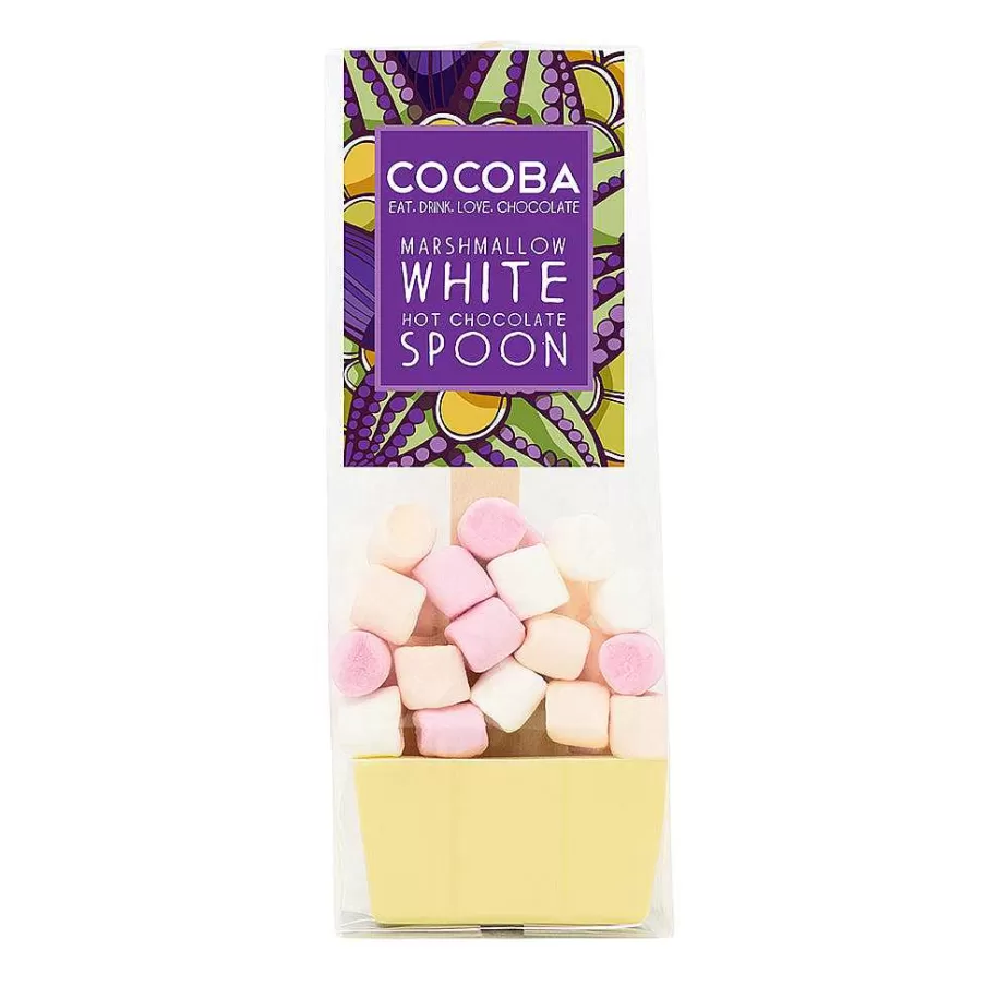 Clearance Marshmallow White Hot Chocolate Spoon Hot Chocolate Spoons