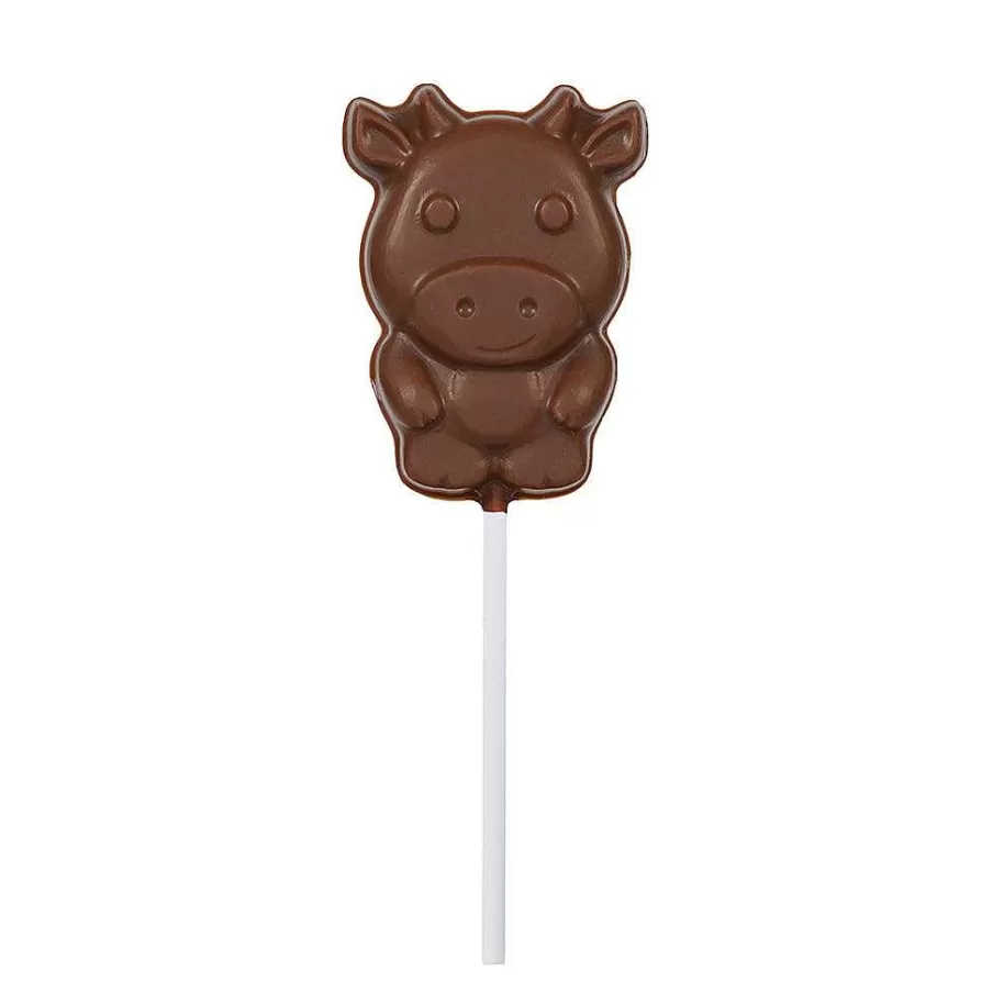 Outlet Milk Chocolate Cow Lollipop Party Bag Fillers