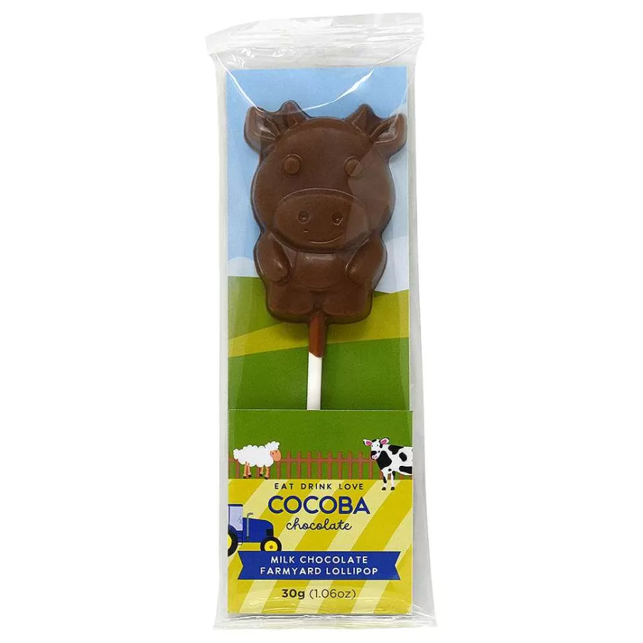 Outlet Milk Chocolate Cow Lollipop Party Bag Fillers