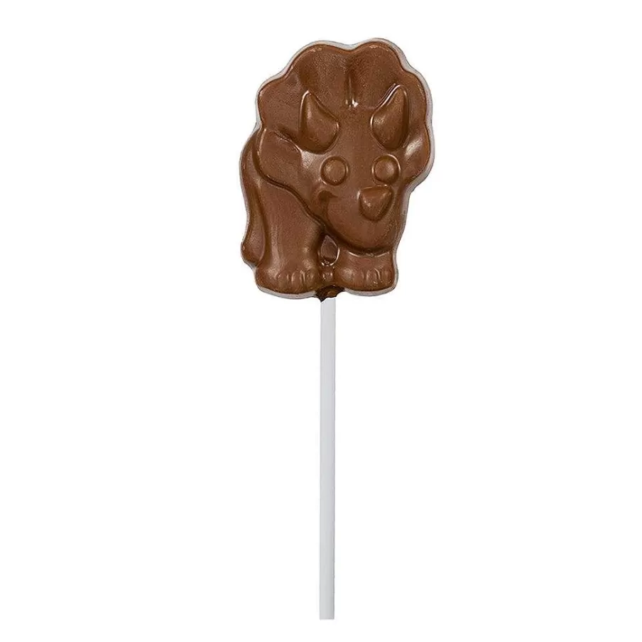 Best Milk Chocolate Triceratops Lollipop With Sprinkles Toppings