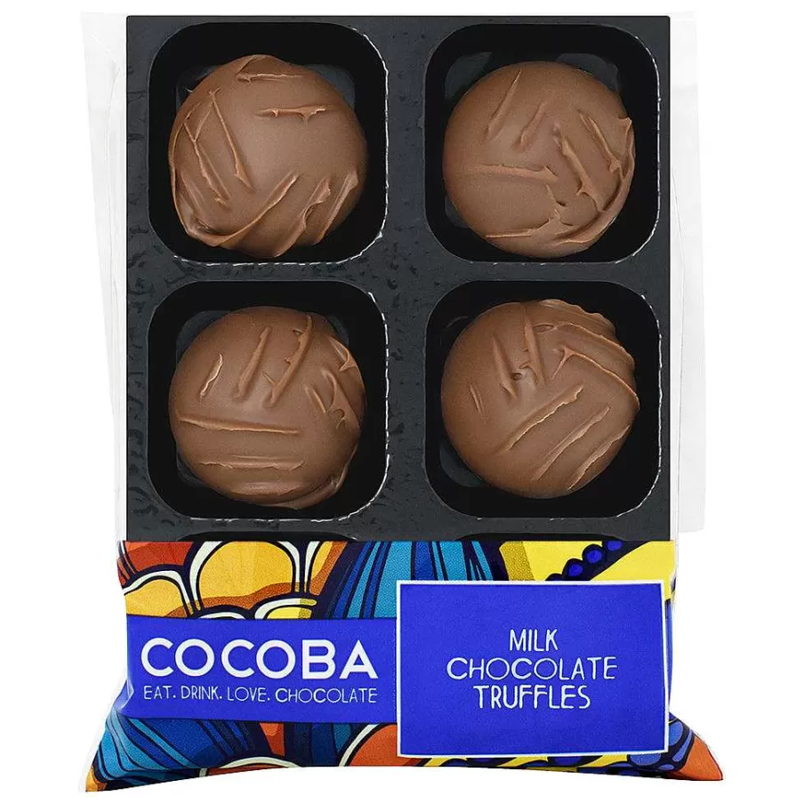 Store Milk Chocolate Truffles (6 Truffles) Chocolate Truffle Trays