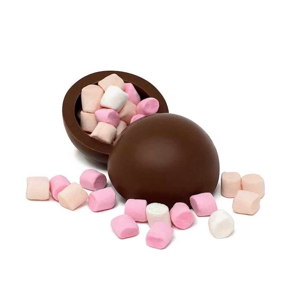 Hot Mixed Hot Chocolate Bombe Cracker With Marshmallows Hot Chocolate Bombs