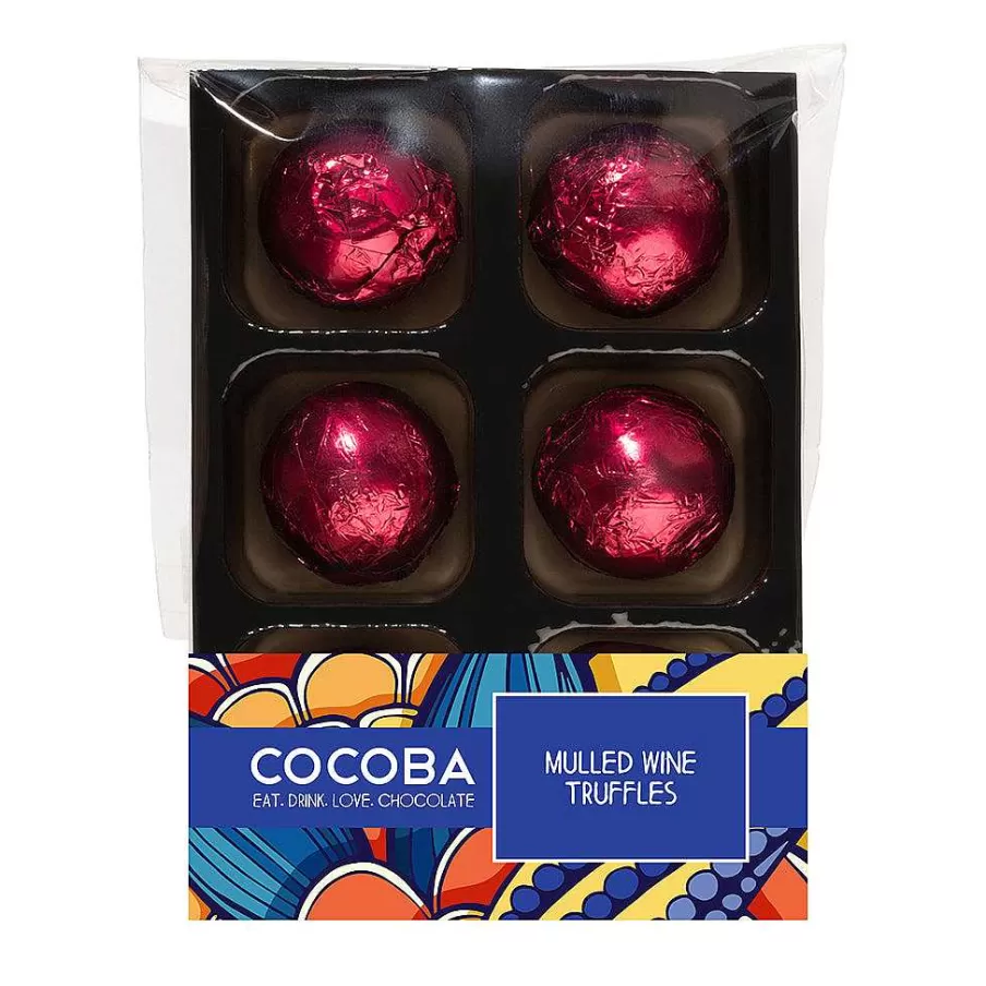 Cheap Mulled Wine Christmas Truffles (6 Truffles) Toppings