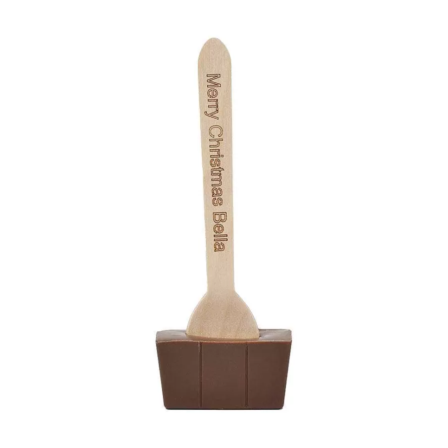 Flash Sale Personalised Milk Hot Chocolate Spoon Novelty Chocolate