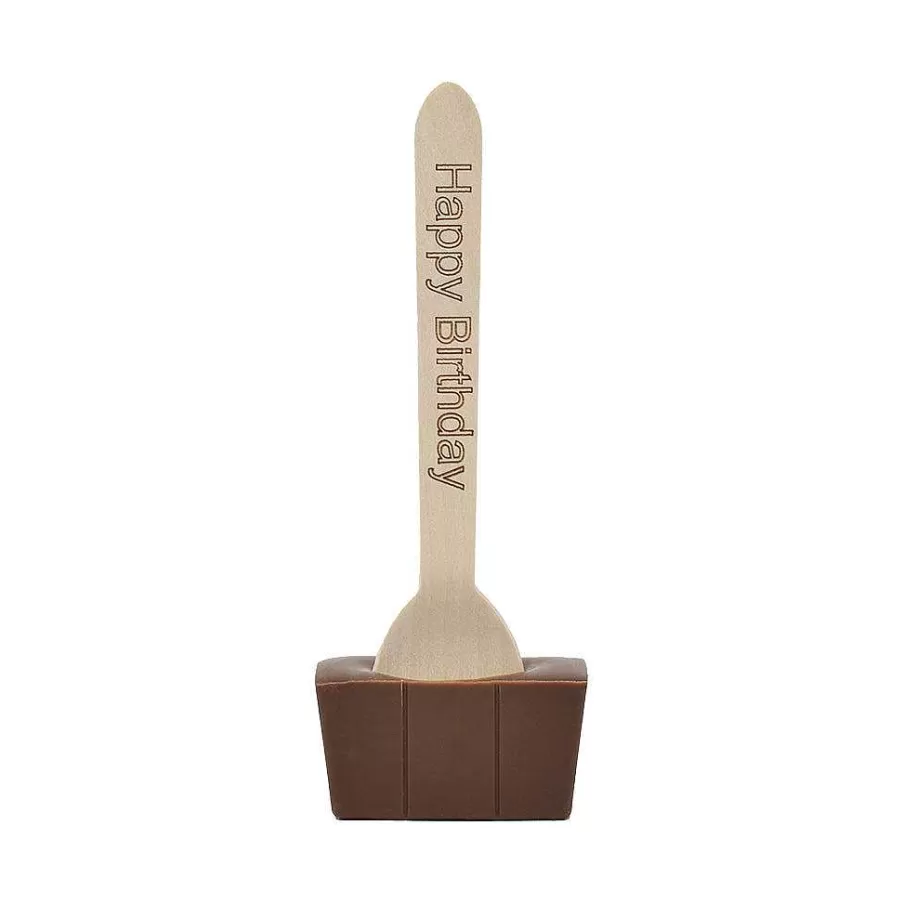 Flash Sale Personalised Milk Hot Chocolate Spoon Novelty Chocolate