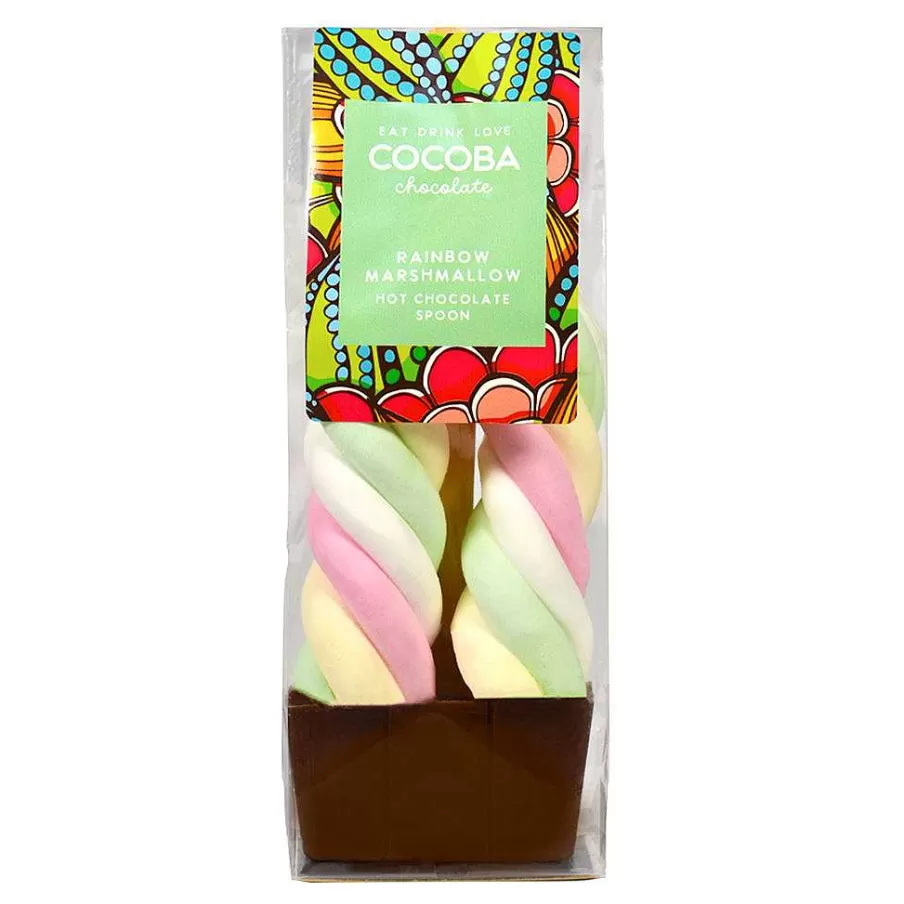 Online Rainbow Marshmallow Milk Hot Chocolate Spoon Hot Chocolate Spoons