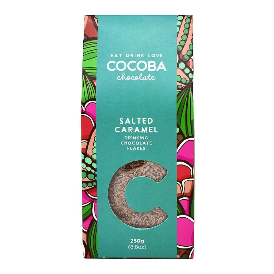 Fashion Salted Caramel Drinking Chocolate Flakes Hot Chocolate Flakes