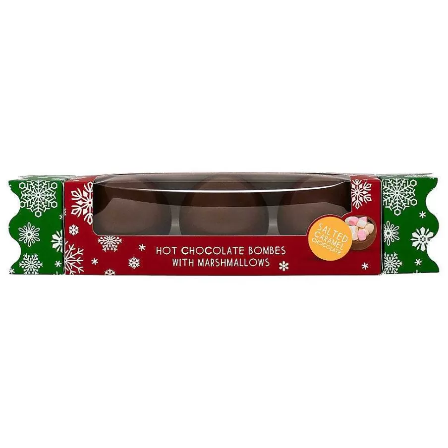 Online Salted Caramel Hot Chocolate Bombe Cracker With Marshmallows Hot Chocolate Bombs