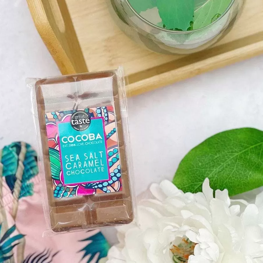 Outlet Sea Salt Caramel Chocolate Mini Bar Miniature Chocolate Bars