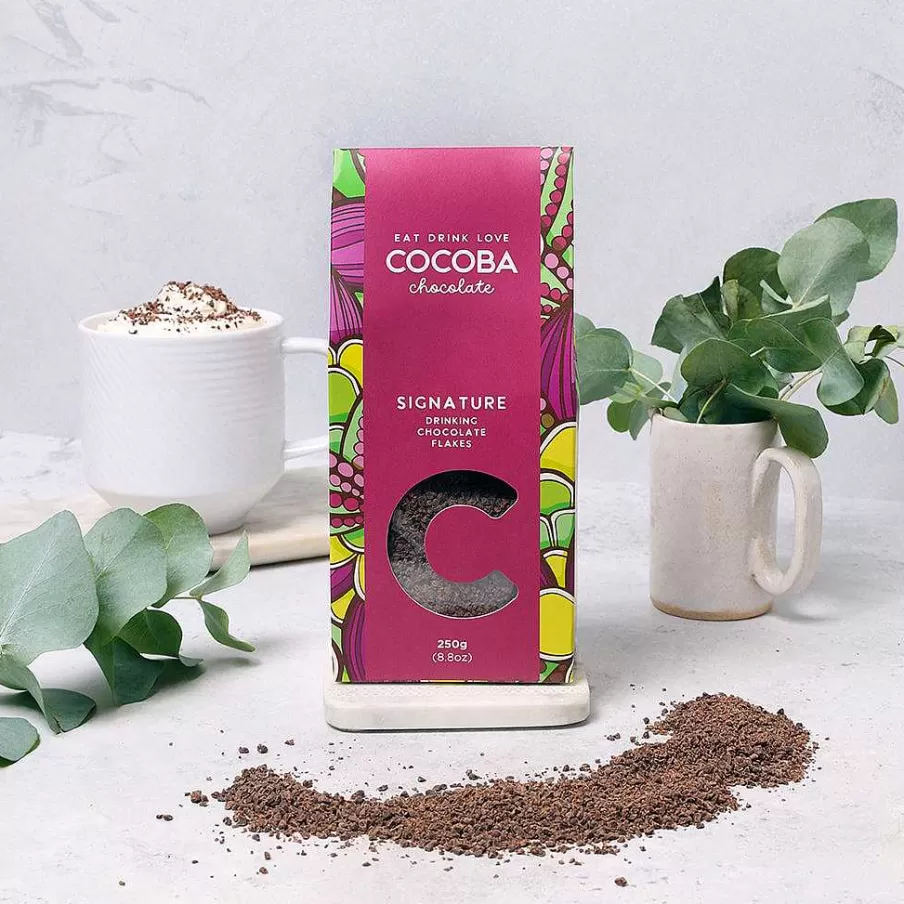 Sale Signature Drinking Chocolate Flakes Toppings