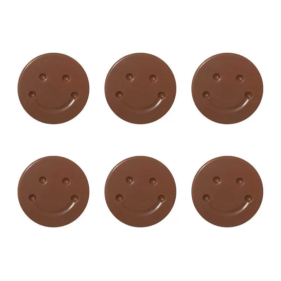 Discount Smiley Face Multipack (6 Faces) Miniature Chocolate Bars