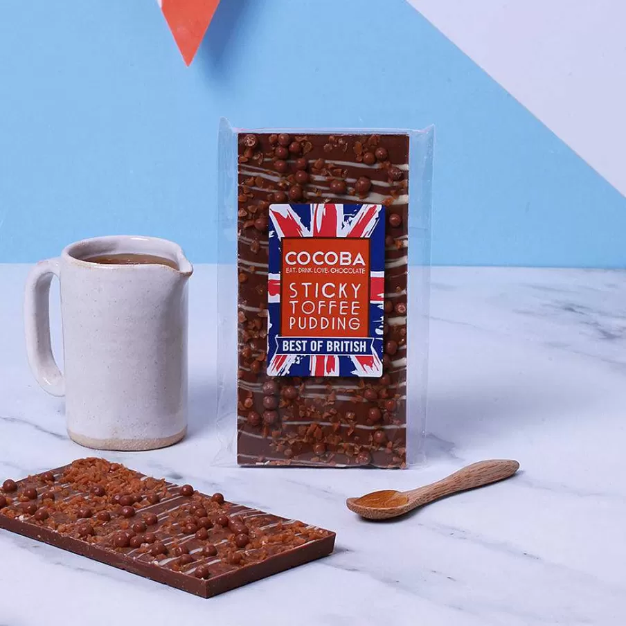 New Sticky Toffee Pudding Chocolate Bar Best Of British