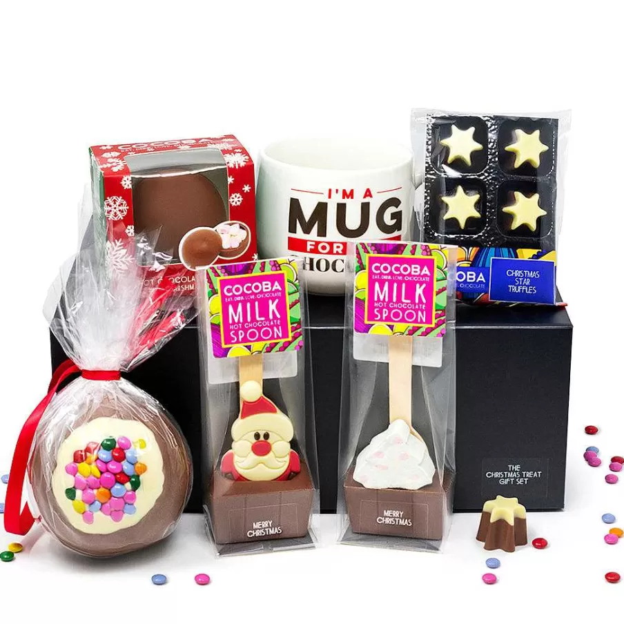 Fashion The Christmas Treat Gift Set Hot Chocolate Spoons