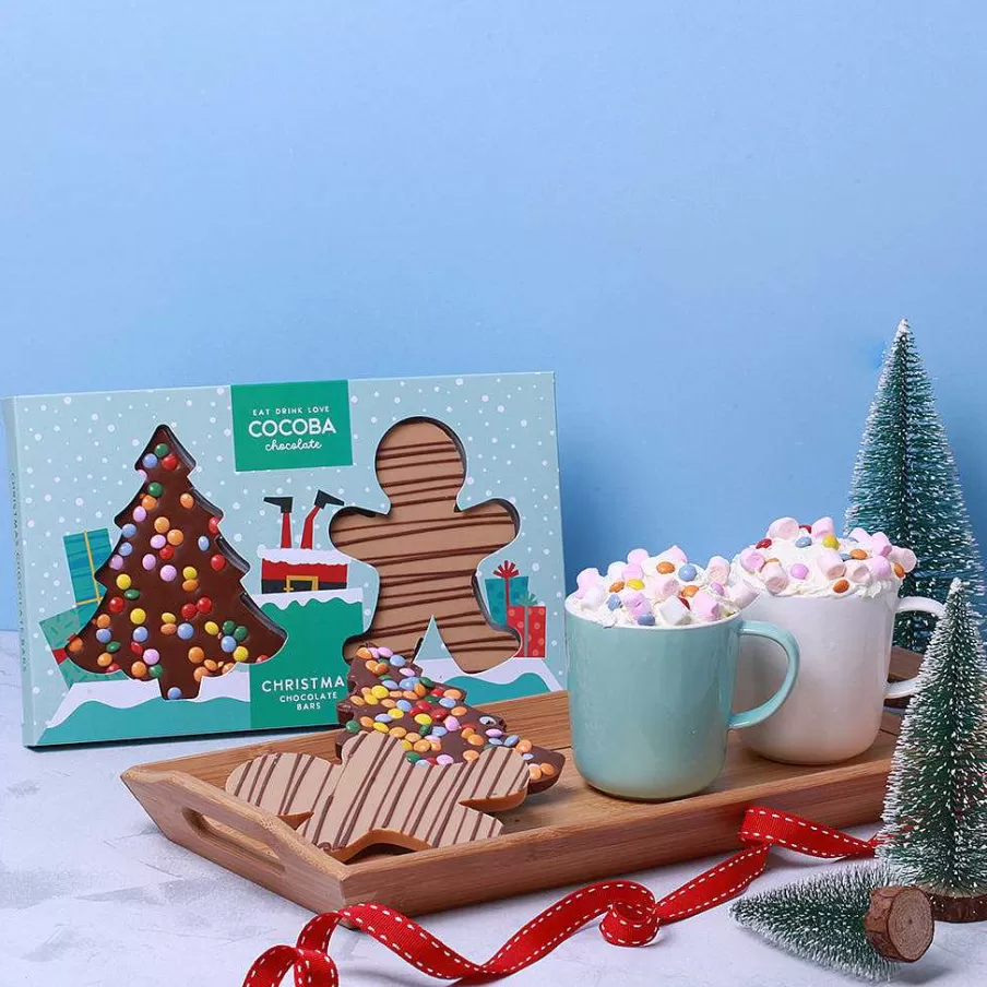 New The Kids Christmas Eve Treat Gift Set Hot Chocolate Spoons