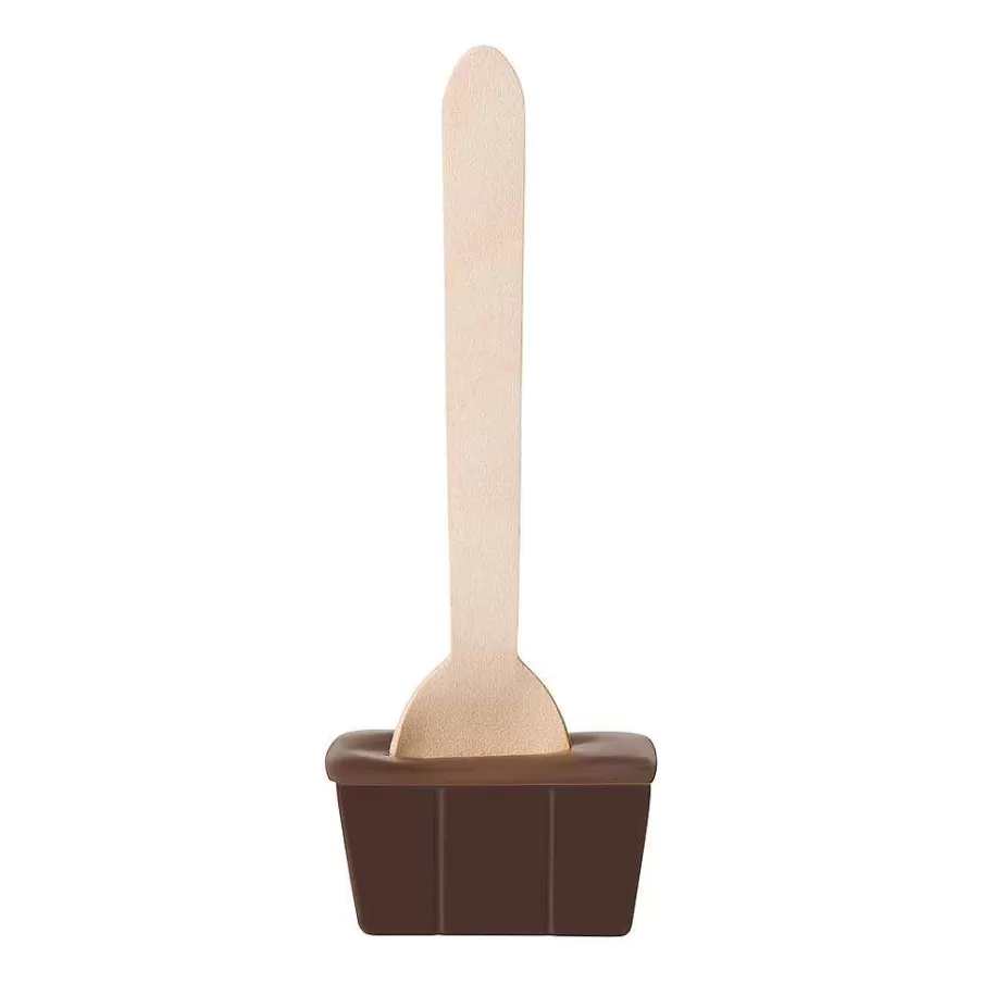 Best Sale Vegan Marshmallow Dark Chocolate Hot Chocolate Spoon Hot Chocolate Spoons