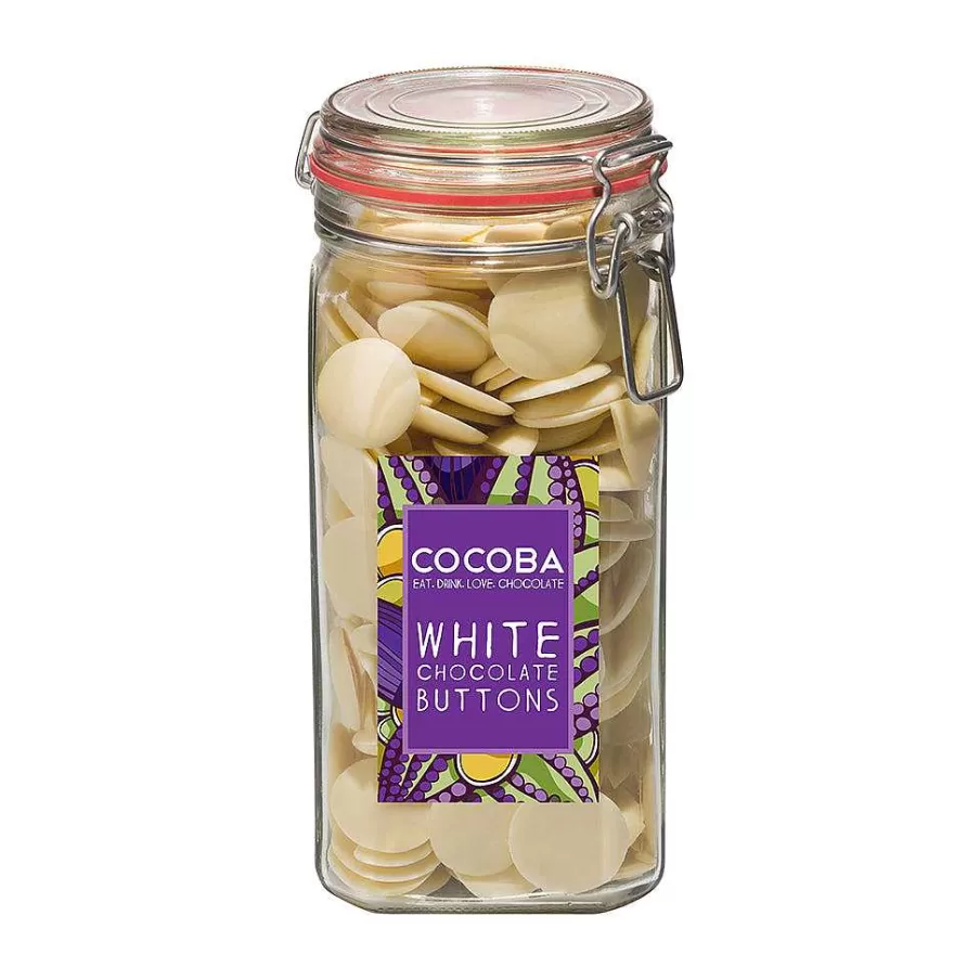 Cheap White Chocolate Buttons Jar Chocolate Button Jars