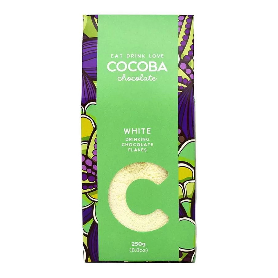 Store White Drinking Chocolate Flakes Hot Chocolate Flakes
